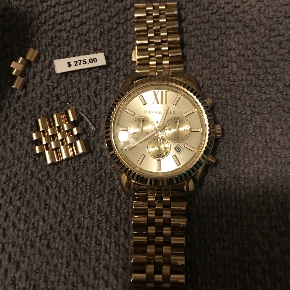 Authentic MK gold  Watch